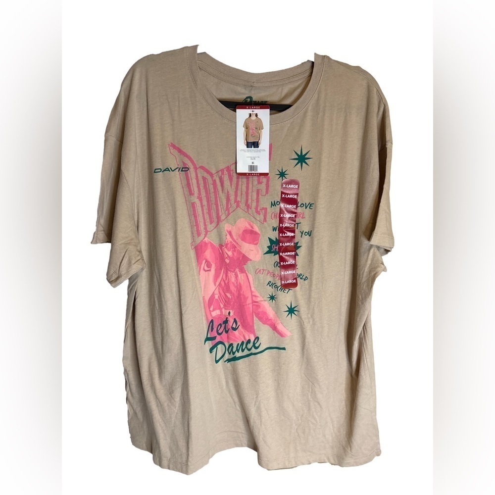 NWT David Bowie tshirt